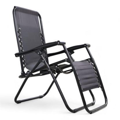 Nyrenset | Baden-Baden Hannover Sammenleggbar Solstol i Svart