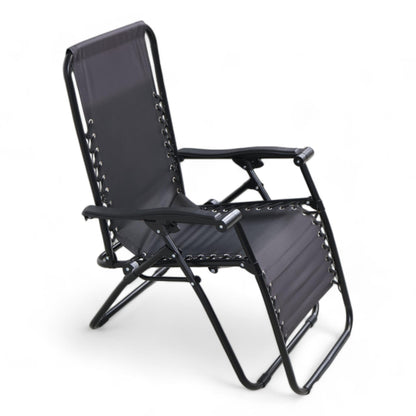 Nyrenset | Baden-Baden Hannover Sammenleggbar Solstol i Svart