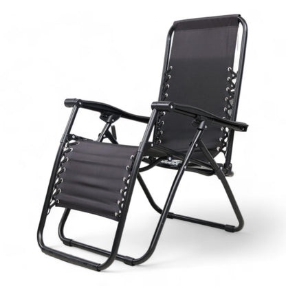 Nyrenset | Baden-Baden Hannover Sammenleggbar Solstol i Svart