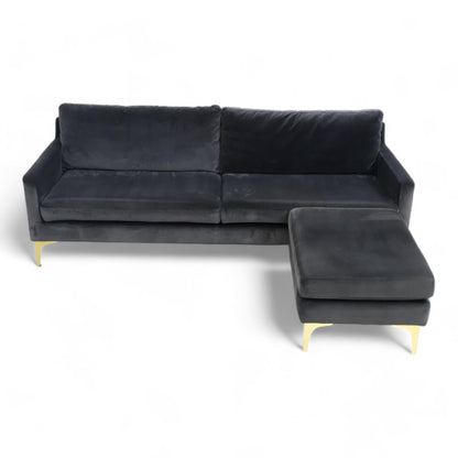 Nyrenset | Sofa Company Astha 3-seter sofa med puff