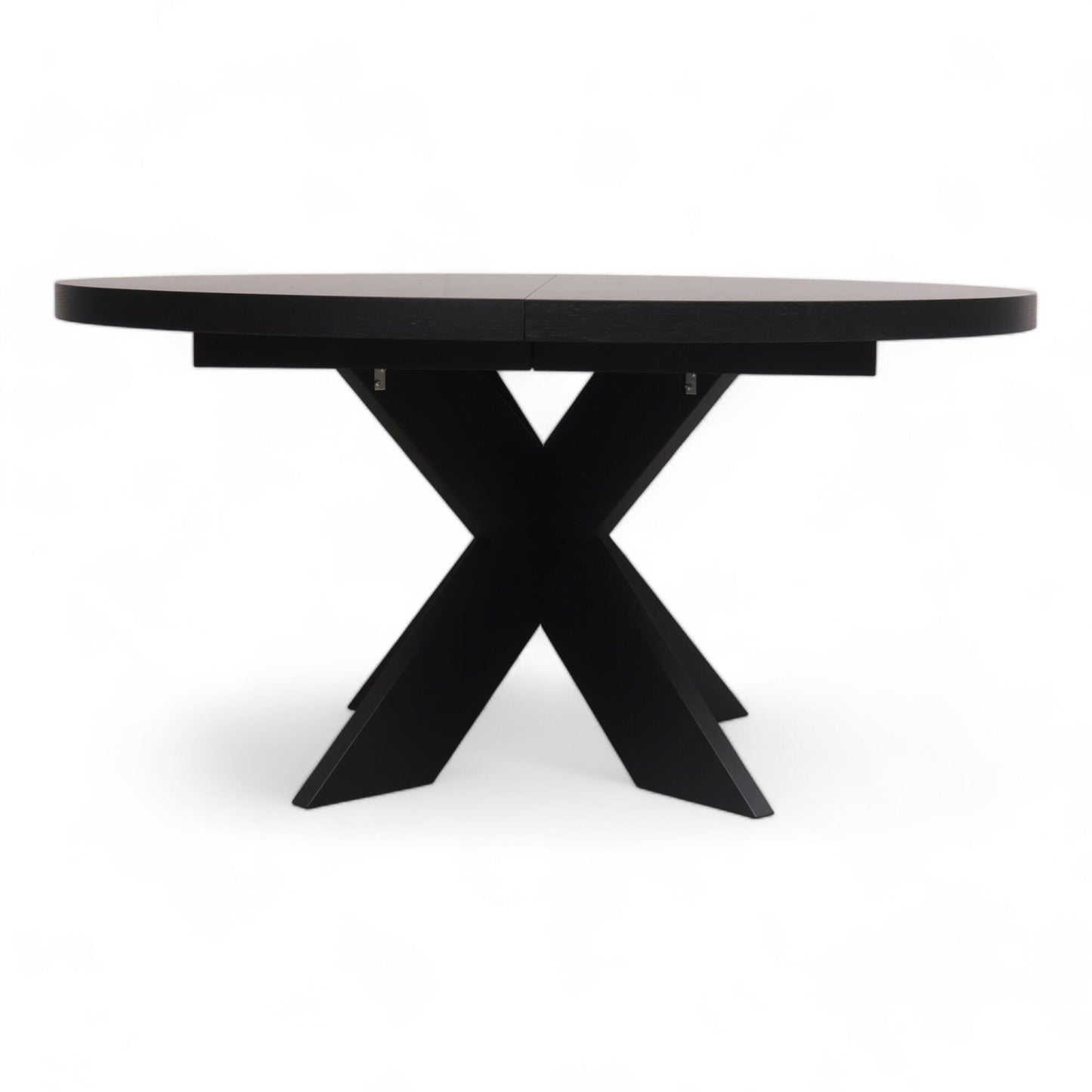 Ubrukt | SixBondStreet | Somerset spisebord m/uttrekk - Ø150-200 x H75 cm - Sort