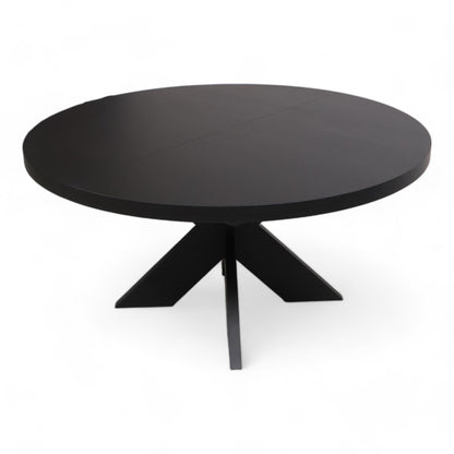 Ubrukt | SixBondStreet | Somerset spisebord m/uttrekk - Ø150-200 x H75 cm - Sort