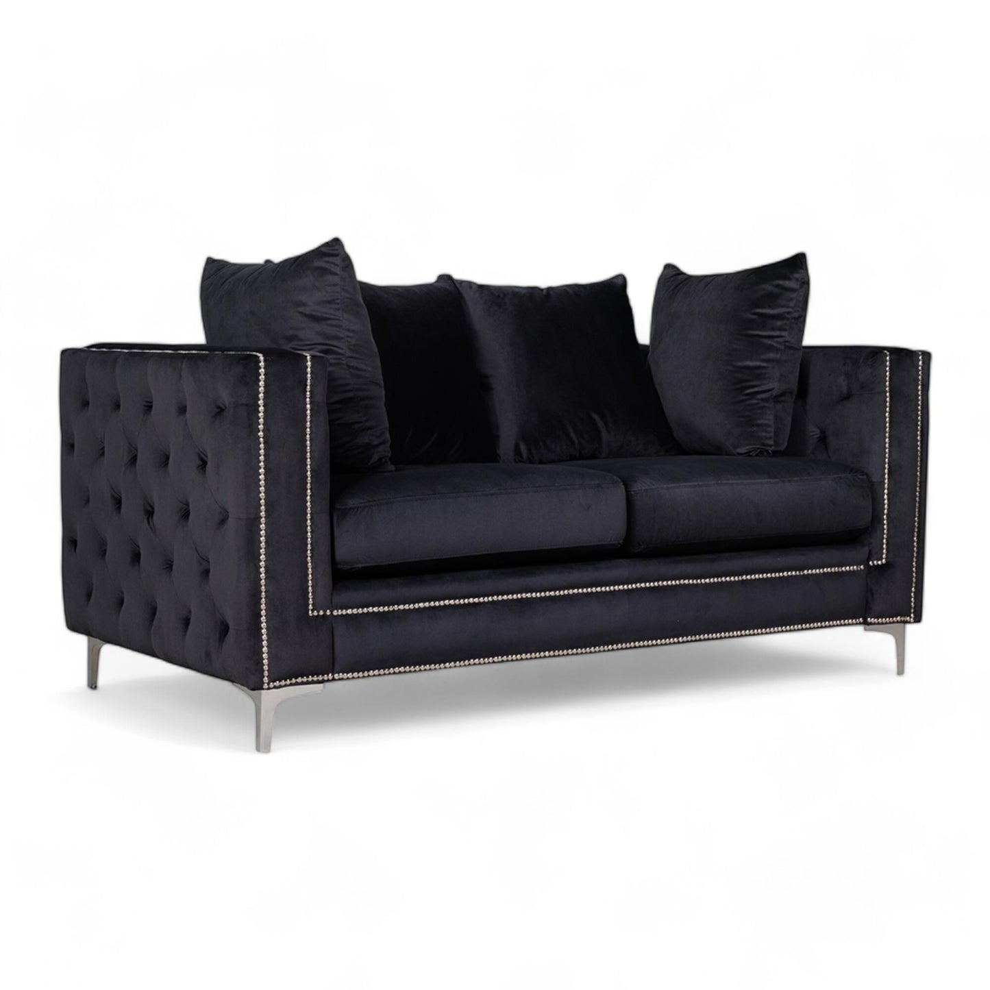 Helt nytt | Dallas 2-seters sofa i sort fra A-Møbler