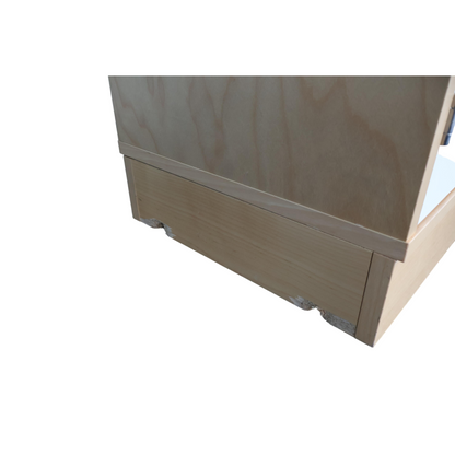 Kvalitetsikret | Horreds låsbare skap i trefarget og hvit