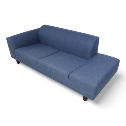 Nyrenset | Blå Bolia Hannah 2,5-seter sofa med åpen ende