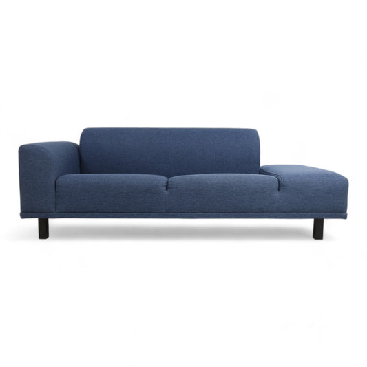 Nyrenset | Blå Bolia Hannah 2,5-seter sofa med åpen ende