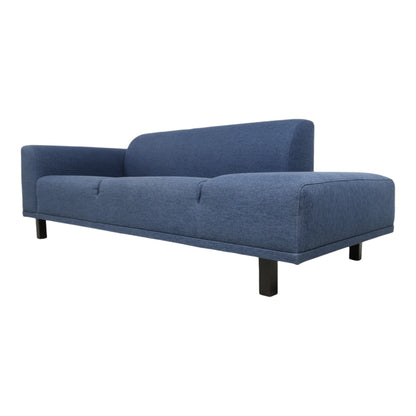 Nyrenset | Blå Bolia Hannah 2,5-seter sofa med åpen ende