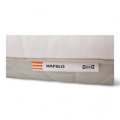 Nyrenset | Grå IKEA Sultan seng med Hafslo madrass