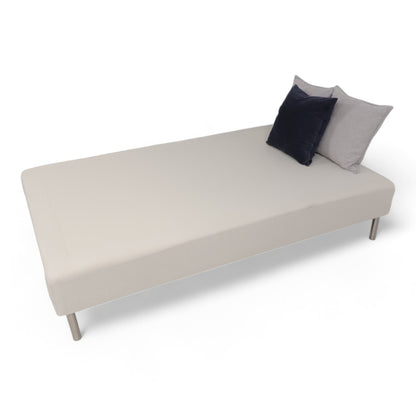 Nyrenset | Rammemadrass fra Ikea Snarum i beige, 120x200 cm