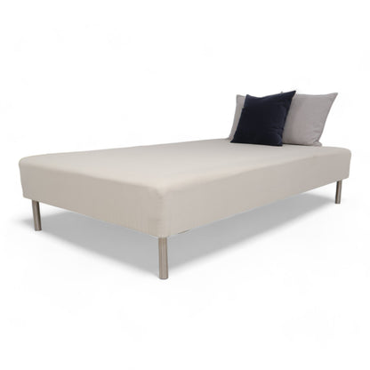 Nyrenset | Rammemadrass fra Ikea Snarum i beige, 120x200 cm