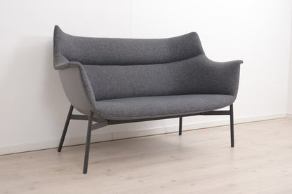 Nyrenset | Mørk grå IKEA x HAY Ypperlig 2-seter sofa
