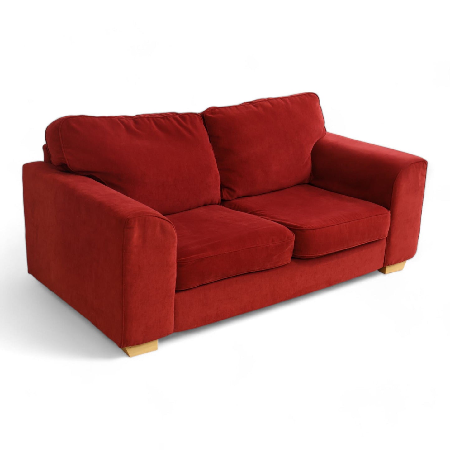 Nyrenset | Rød Beverly 2-seter sofa