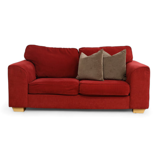 Nyrenset | Rød Beverly 2-seter sofa