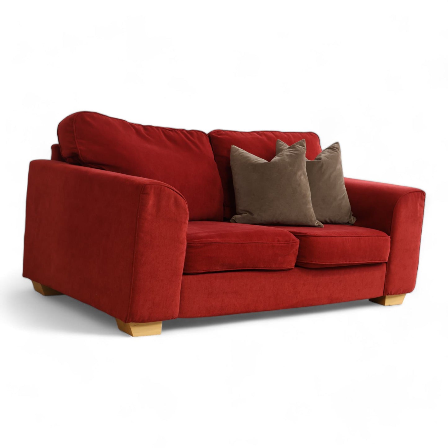 Nyrenset | Rød Beverly 2-seter sofa