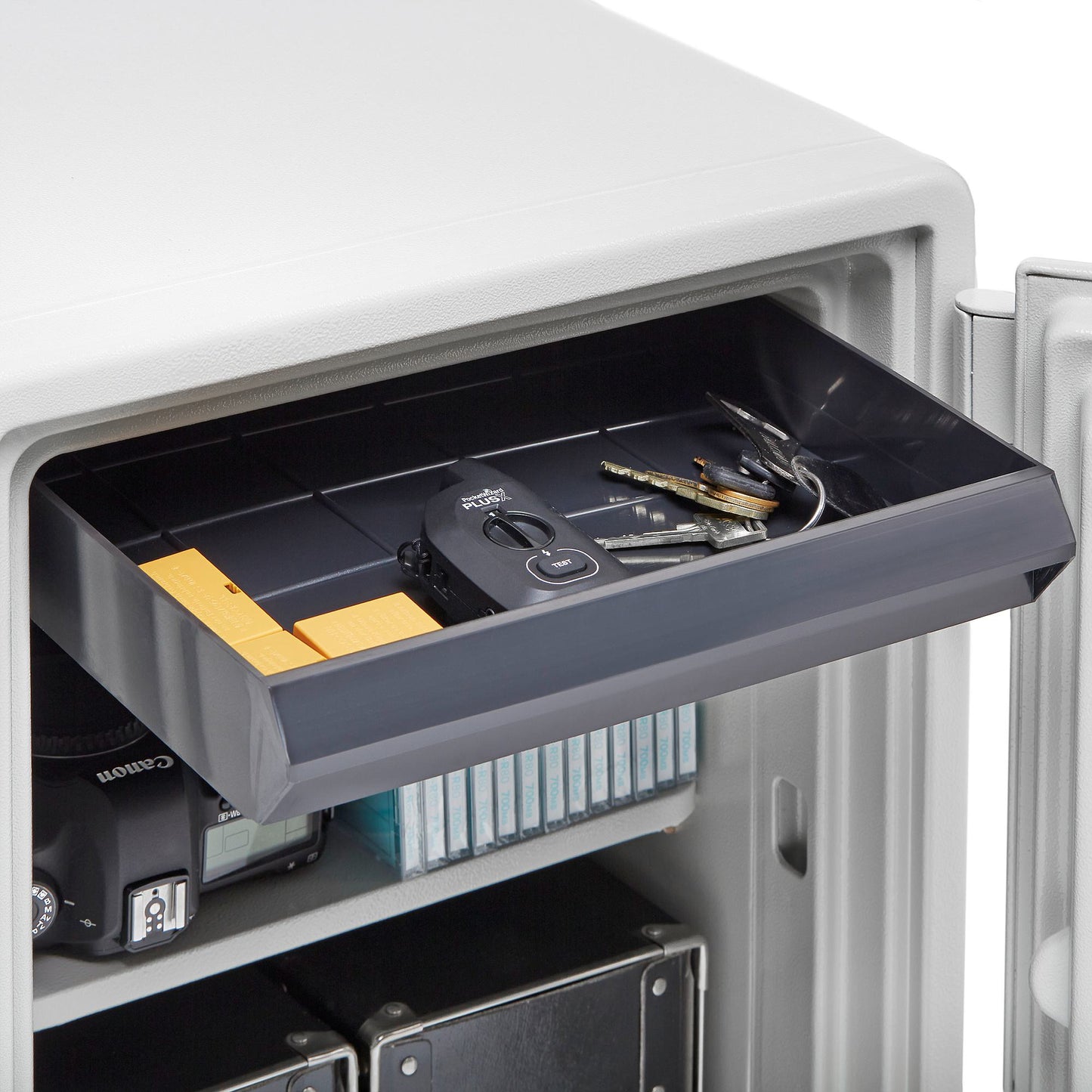 Helt nytt | Brannsikkert dokumentskap SHIELD, 40 l