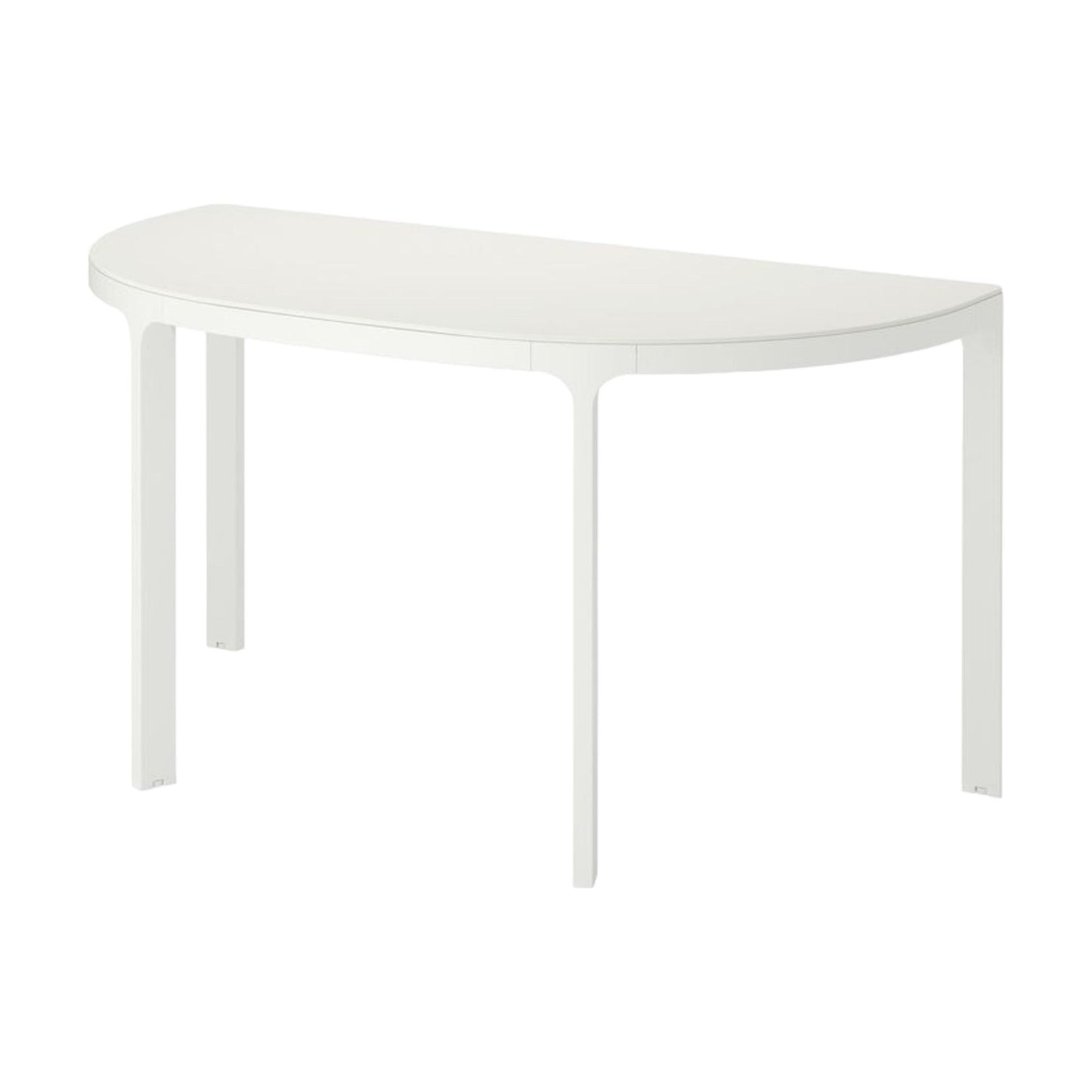Kvalitetssikret | IKEA Bekant halvrundt hvitt bord