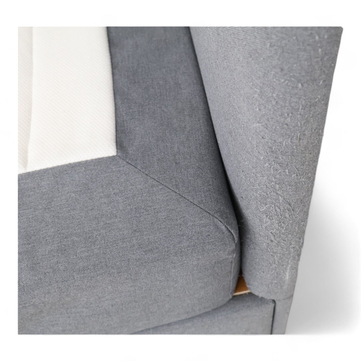 Nyrenset | Grå Ikea Säbövik seng 140x200