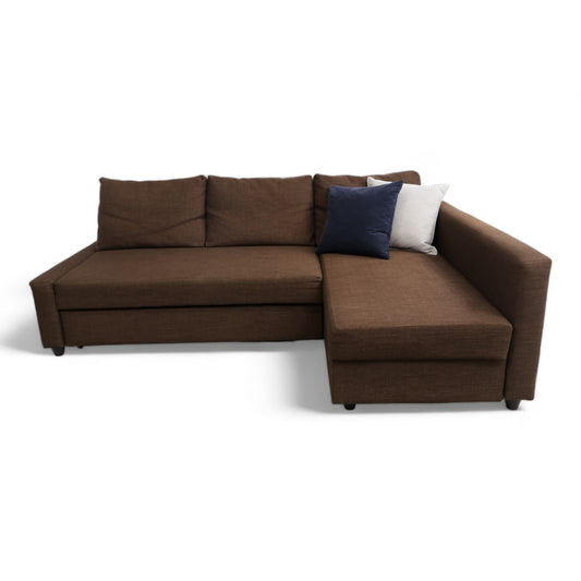 Nyrenset | Brun IKEA Friheten sovesofa