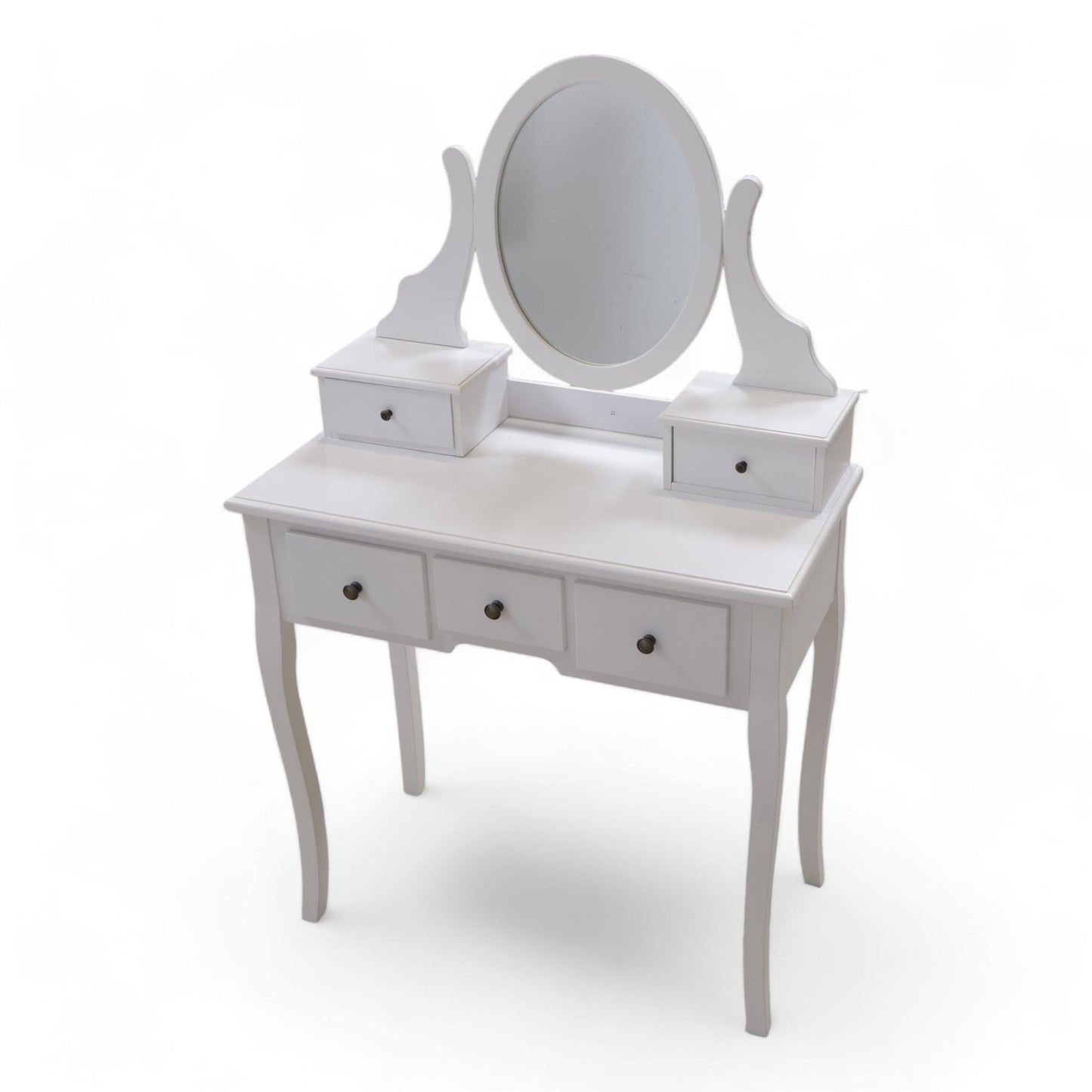 Kvalitetssikret | Jysk Malling sminkebord med speil og fem skuffer