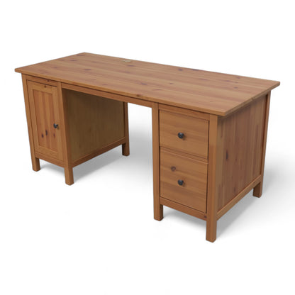 IKEA Hemnes skrivebord i massivt tre