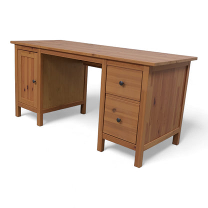 IKEA Hemnes skrivebord i massivt tre