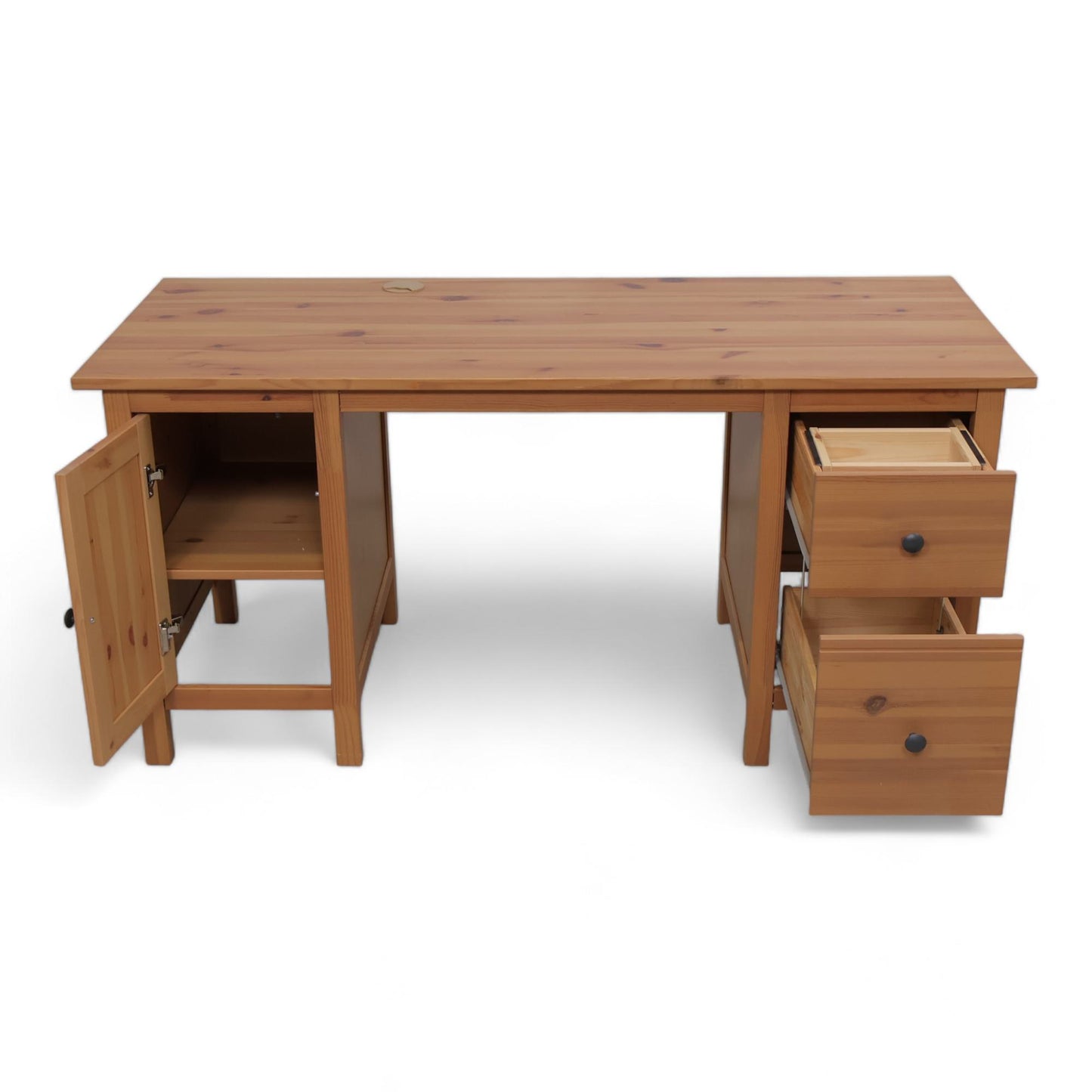 IKEA Hemnes skrivebord i massivt tre