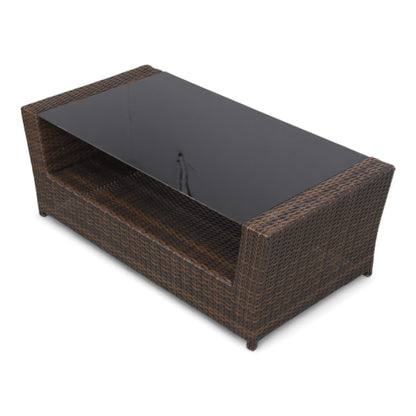 Kvalitetssikret | Hagebord i rotting med glassplate fra Fresh Living