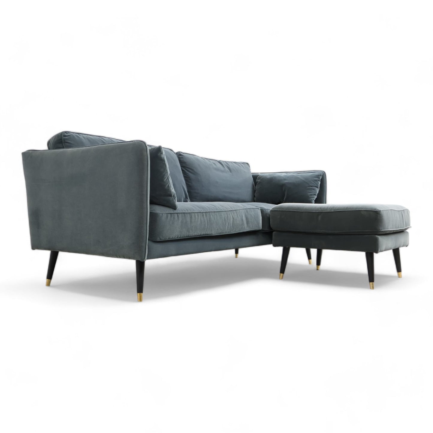 Nyrenset | Ilva 3-seter sofa med puff