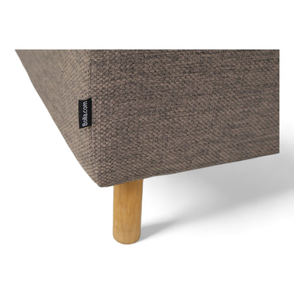 Nyrenset | Lys brun Bolia Scandinavia puff