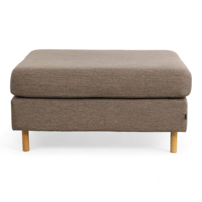 Nyrenset | Lys brun Bolia Scandinavia puff