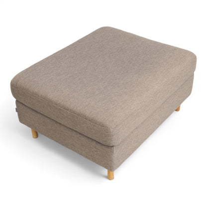 Nyrenset | Lys brun Bolia Scandinavia puff