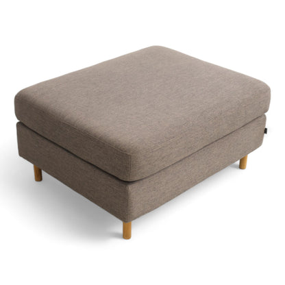 Nyrenset | Lys brun Bolia Scandinavia puff