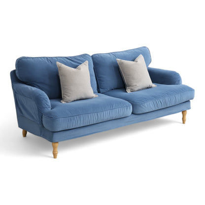 Nyrenset | Blå IKEA STOCKSUND 3-seter sofa