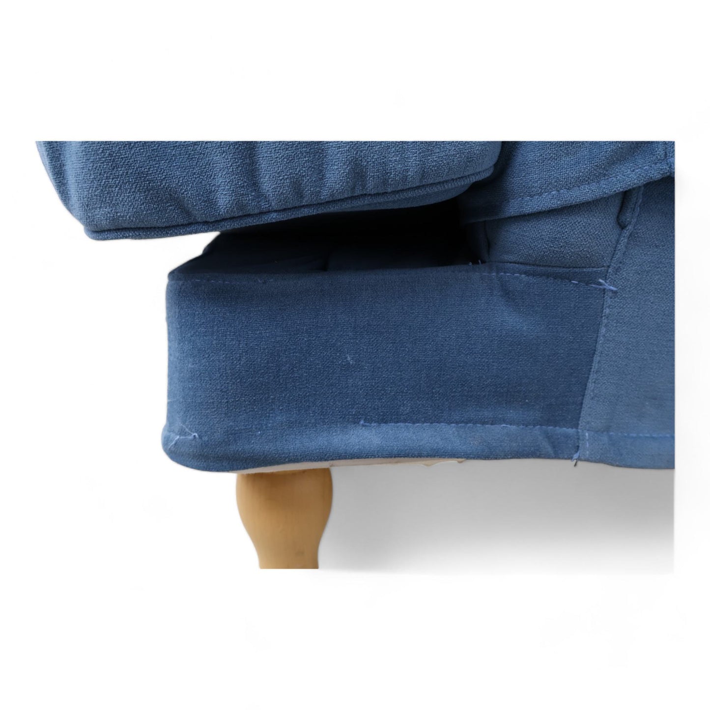 Nyrenset | Blå IKEA STOCKSUND 3-seter sofa