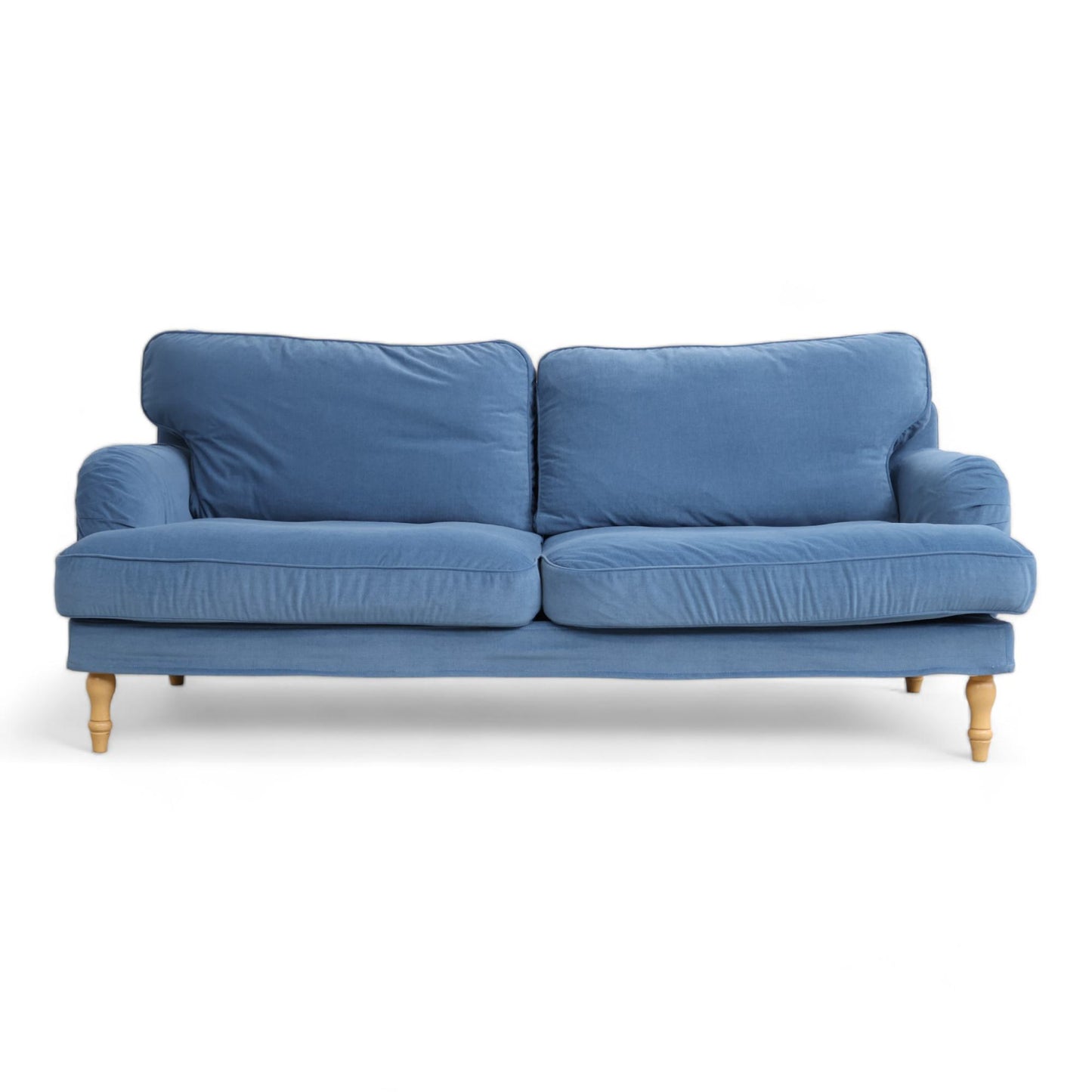 Nyrenset | Blå IKEA STOCKSUND 3-seter sofa