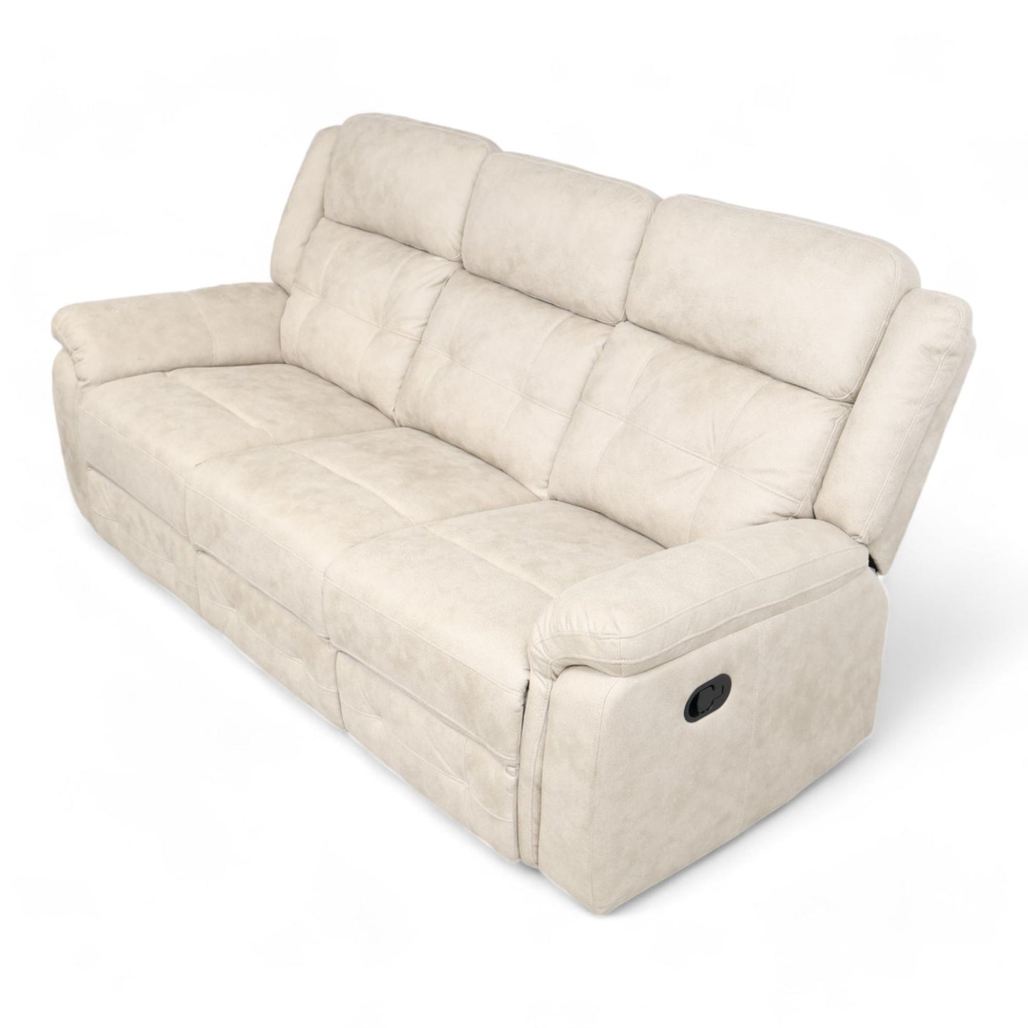 Nyrenset | Minnesota Recliner 3-seter i beige skinn