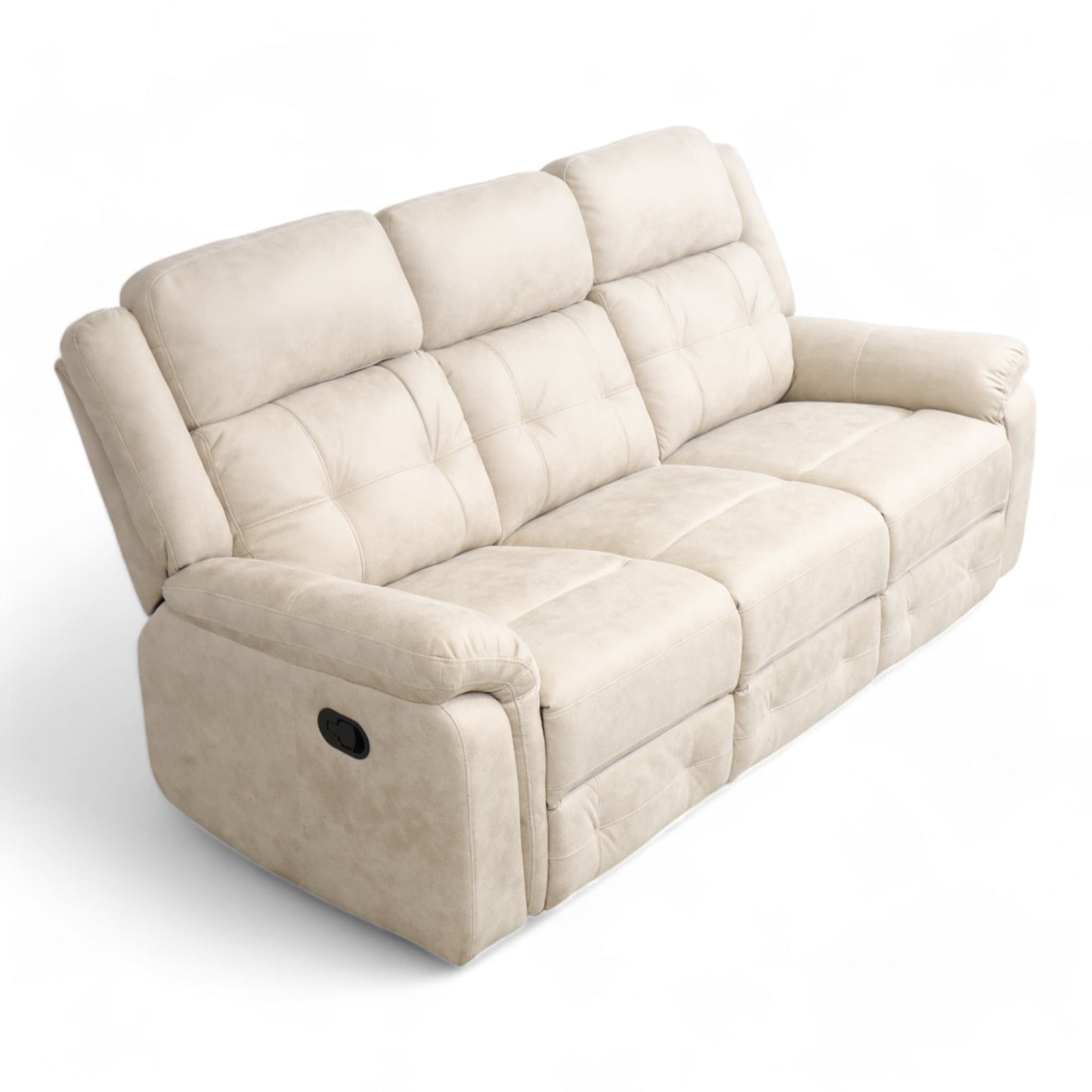 Nyrenset | Minnesota Recliner 3-seter i beige skinn