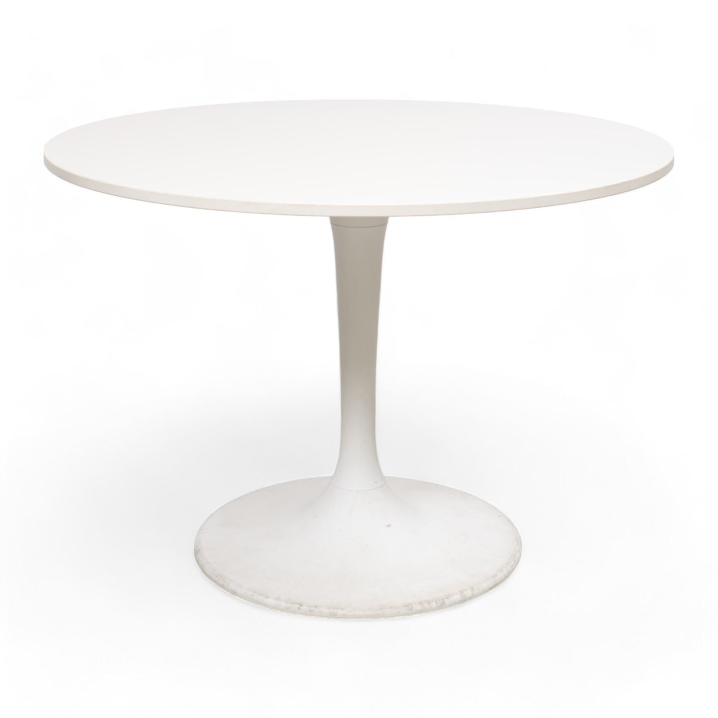 Nyrenset | Hvitt IKEA Docksta rundt spisebord 103cm