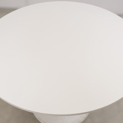 Nyrenset | Hvitt IKEA Docksta rundt spisebord 103cm