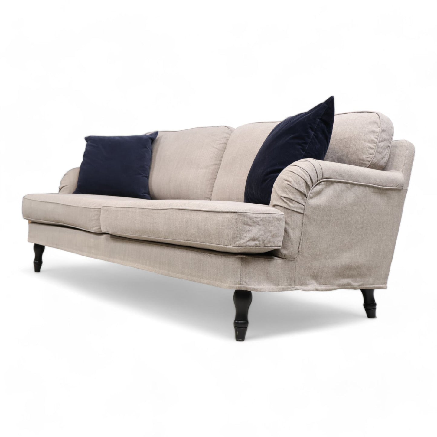 Nyrenset | Grå Ikea Stocksund 3-seter sofa