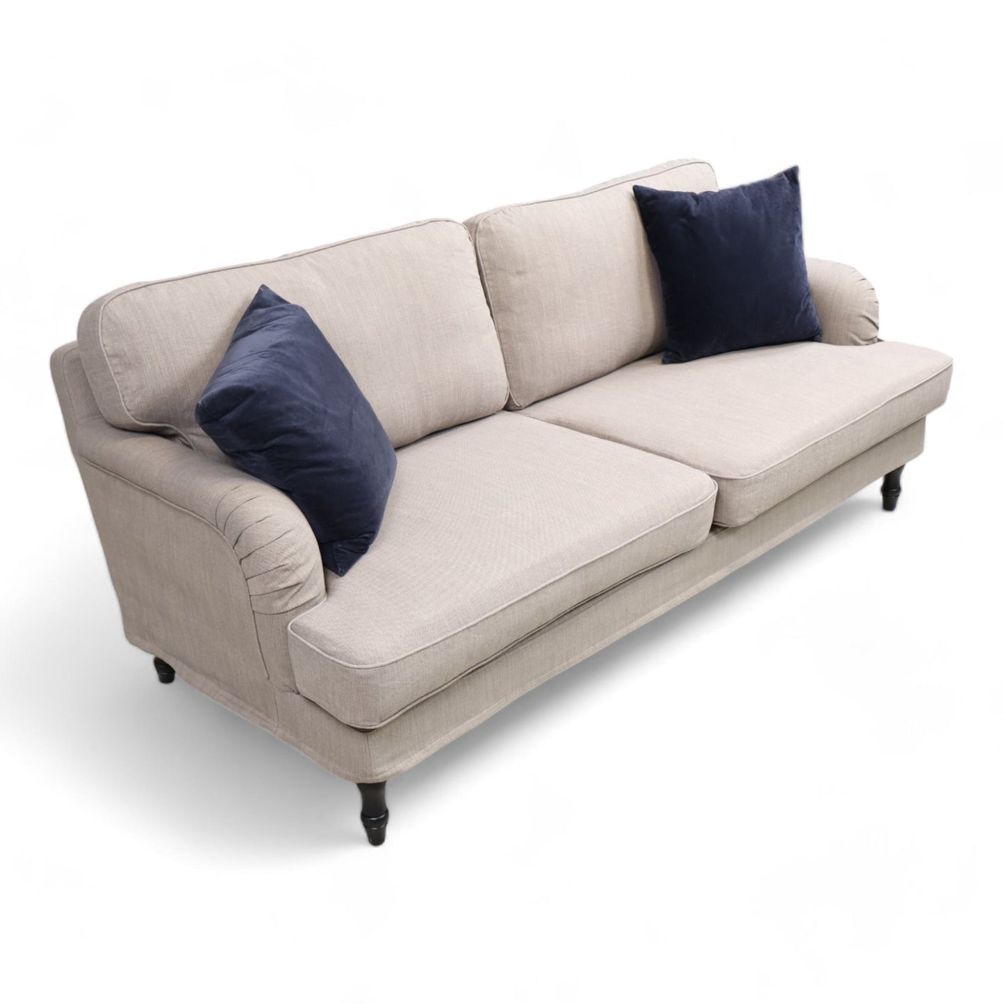 Nyrenset | Grå Ikea Stocksund 3-seter sofa