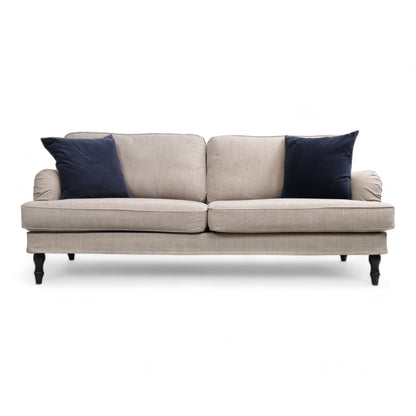 Nyrenset | Grå Ikea Stocksund 3-seter sofa