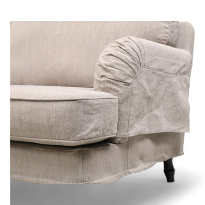 Nyrenset | Grå Ikea Stocksund 3-seter sofa