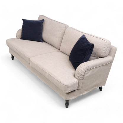 Nyrenset | Grå Ikea Stocksund 3-seter sofa