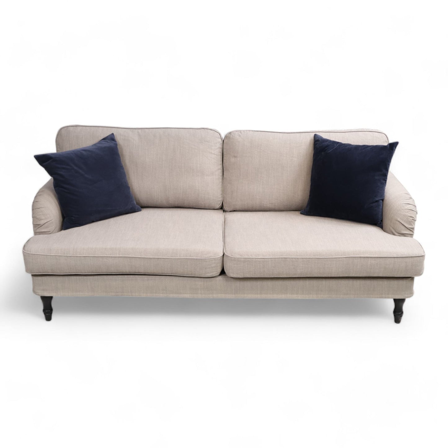Nyrenset | Grå Ikea Stocksund 3-seter sofa