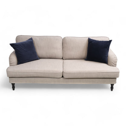 Nyrenset | Grå Ikea Stocksund 3-seter sofa