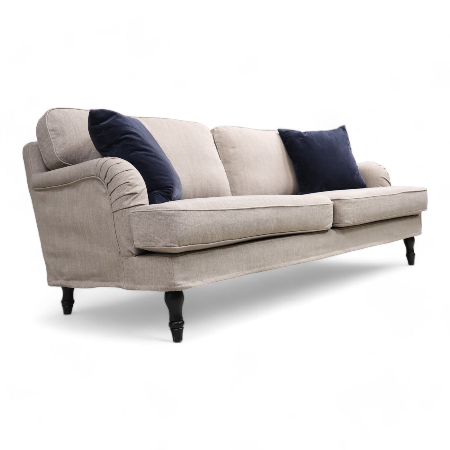 Nyrenset | Grå Ikea Stocksund 3-seter sofa