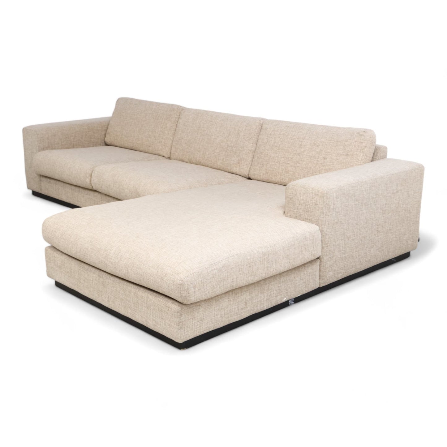 Nyrenset | Beige Bolia Sepia 3-seter sofa med sjeselong