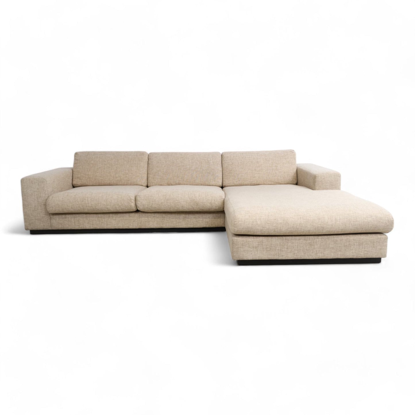 Nyrenset | Beige Bolia Sepia 3-seter sofa med sjeselong