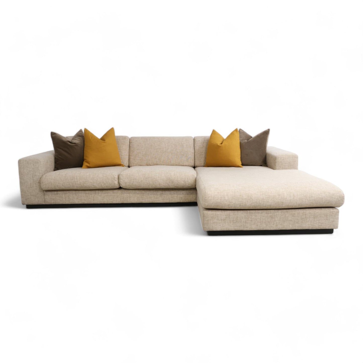 Nyrenset | Beige Bolia Sepia 3-seter sofa med sjeselong